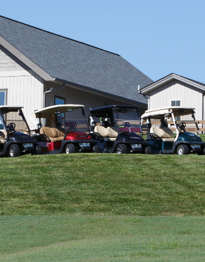 Cummings Cove Gets High-tech Golf Carts